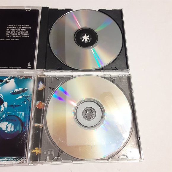 Metallica Reload and Black Album Music CD's - Picture 8 of 8